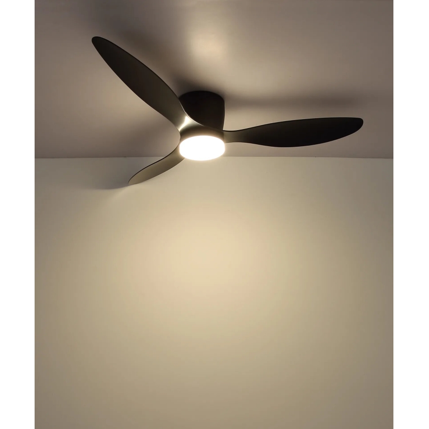 Globo - LED Stmievateľný stropný ventilátor LED/20W/230V 3000-6500K + diaľkové ovládanie