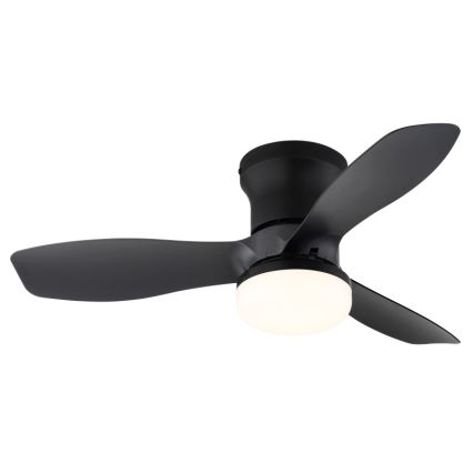 Globo - Stmievateľný stropný ventilátor LED/15W/230V 2700-6500K čierny + diaľkové ovládanie