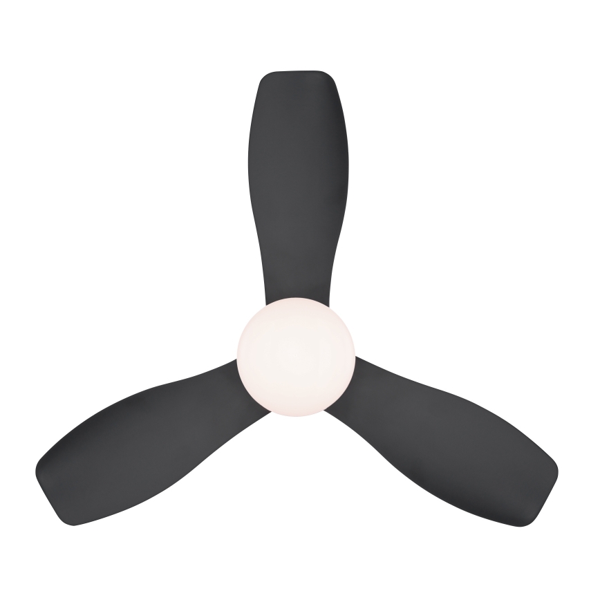 Globo - Stmievateľný stropný ventilátor LED/15W/230V 2700-6500K čierny + diaľkové ovládanie