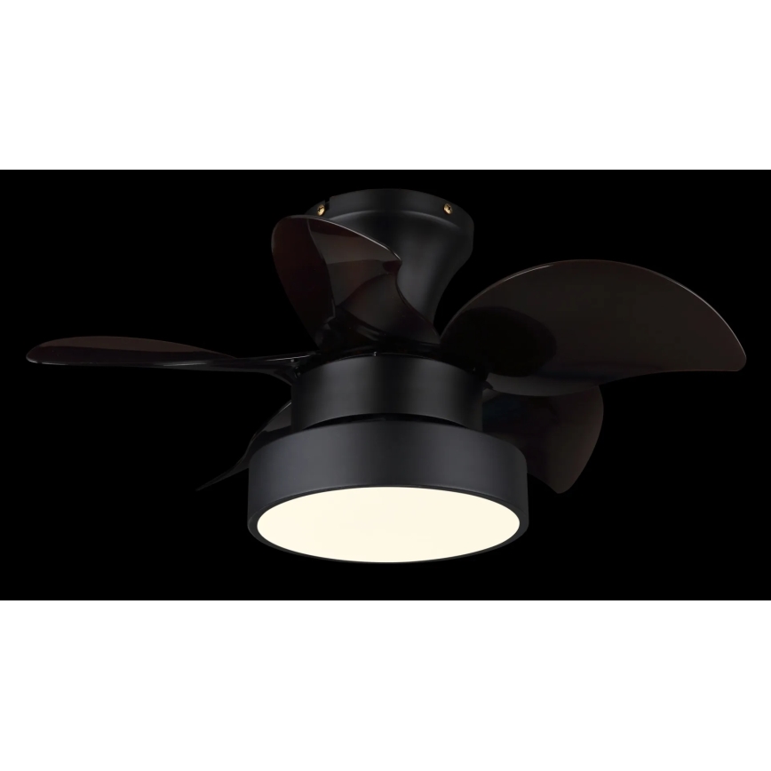 Globo - LED stmievateľný stropný ventilátor LED/22W/230V 3000/4500/6000K hnedý + diaľkové ovládanie