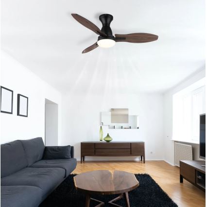Globo - LED Stmievateľný stropný ventilátor LED/22W/230V 3000/4500/6000K + diaľkové ovládanie