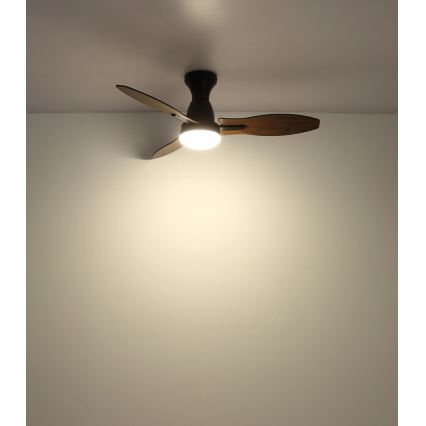 Globo - LED Stmievateľný stropný ventilátor LED/22W/230V 3000/4500/6000K + diaľkové ovládanie