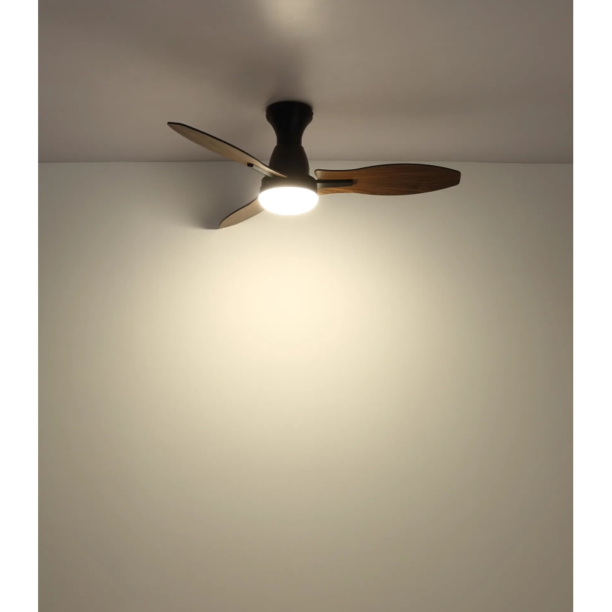 Globo - LED Stmievateľný stropný ventilátor LED/22W/230V 3000/4500/6000K + diaľkové ovládanie