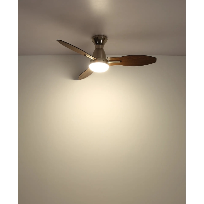 Globo - LED Stmievateľný stropný ventilátor LED/22W/230V 3000/4500/6000K + diaľkové ovládanie