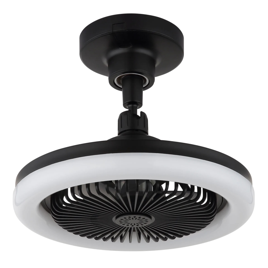 Globo - stmievateľný LED stropný ventilátor LED/20W/230V 3000-6500K čierny + diaľkové ovládanie