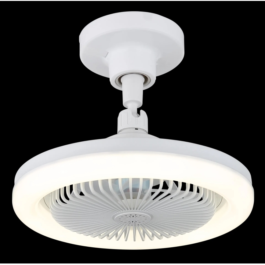 Globo - LED stmievateľný stropný ventilátor LED/20W/230V 3000-6500K biely + diaľkové ovládanie