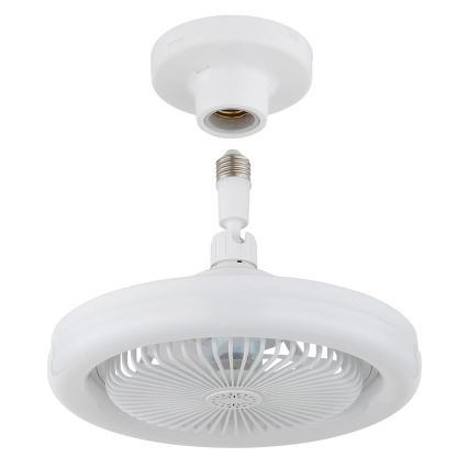 Globo - LED stmievateľný stropný ventilátor LED/20W/230V 3000-6500K biely + diaľkové ovládanie