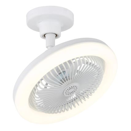 Globo - LED stmievateľný stropný ventilátor LED/20W/230V 3000-6500K biely + diaľkové ovládanie