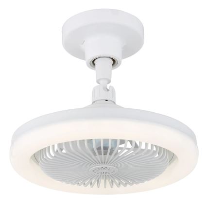 Globo - LED stmievateľný stropný ventilátor LED/20W/230V 3000-6500K biely + diaľkové ovládanie