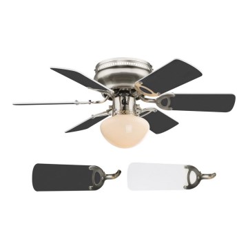 Globo 03803 - Stropný ventilátor UGO 1xE27/60W/230V