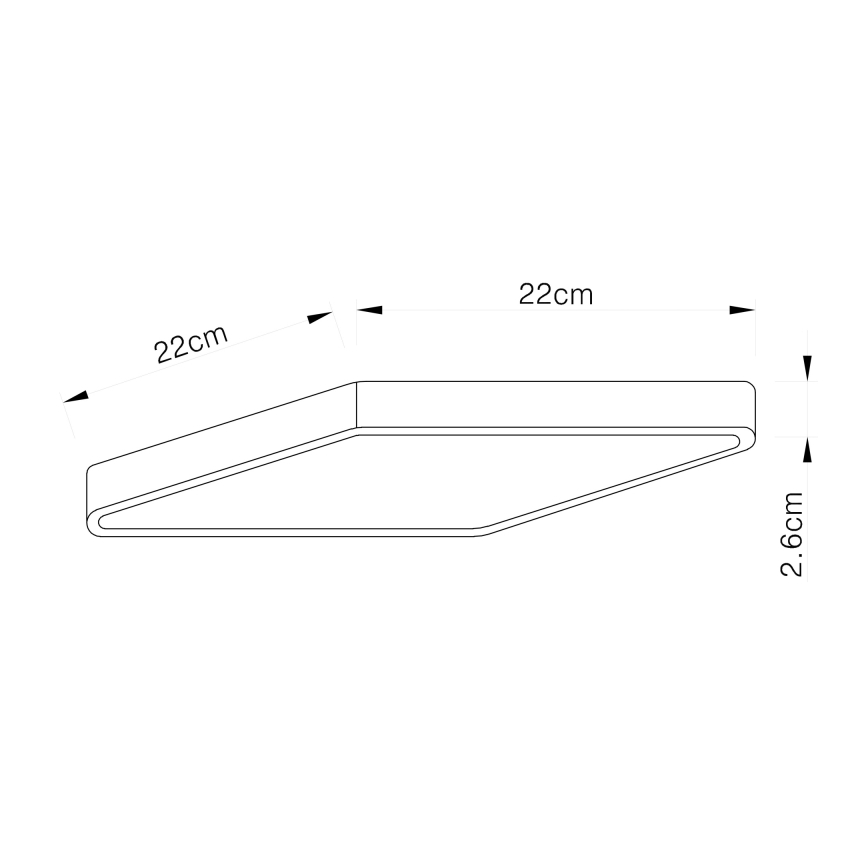 Globo - LED Stmievateľné stropné svietidlo LED/28W/230V
