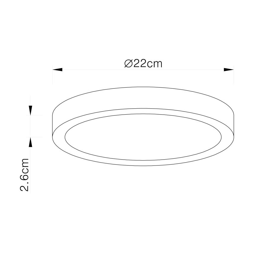 Globo - LED Stropné svietidlo LED/28W/230V