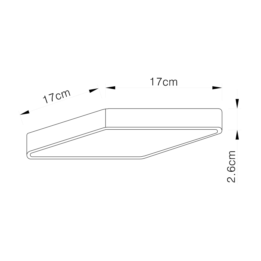 Globo - LED Stropné svietidlo LED/22W/230V