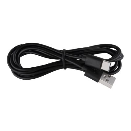 Globo - LED Nabíjacie dotykové nástenné svietidlo LED/1,2W/3,7V pr. 15 cm 1800 mAh čierna