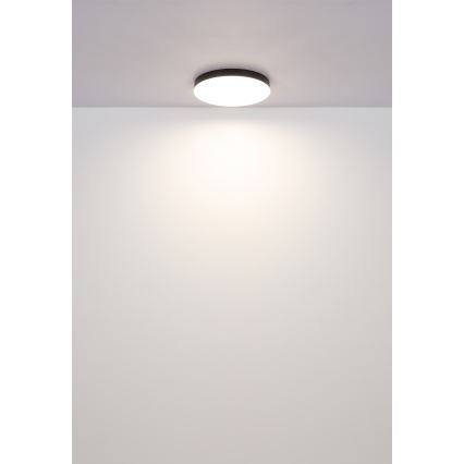 Globo - LED Stropné svietidlo LED/24W/230V 3000K/4000K/6500K pr. 30 cm čierna