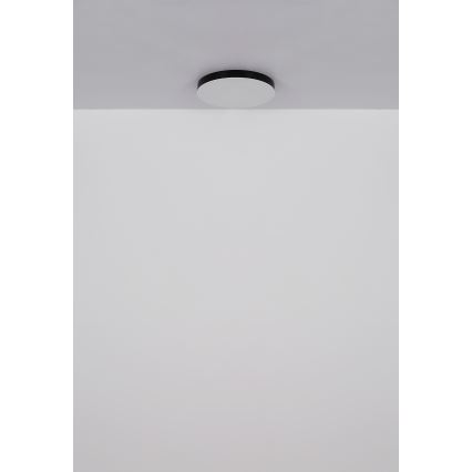 Globo - LED Stropné svietidlo LED/24W/230V 3000K/4000K/6500K pr. 30 cm čierna