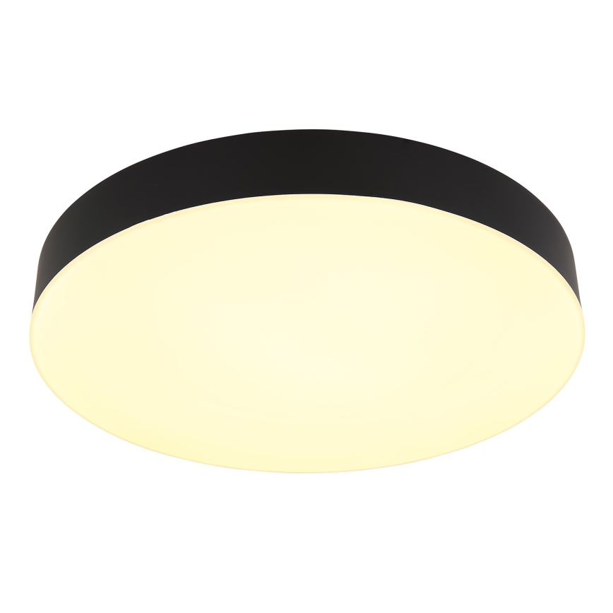 Globo - LED Stropné svietidlo LED/24W/230V 3000K/4000K/6500K pr. 30 cm čierna