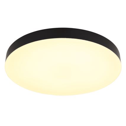 Globo - LED Stropné svietidlo LED/36W/230V 3000K/4000K/6500K pr. 40 cm čierna