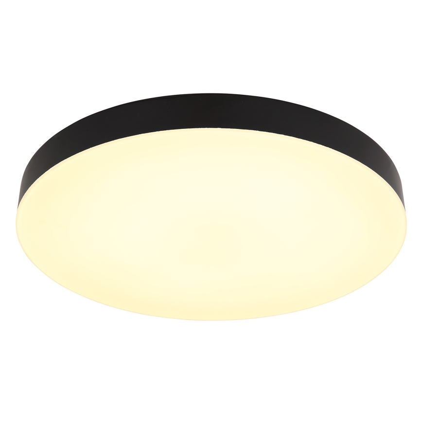 Globo - LED Stropné svietidlo LED/36W/230V 3000K/4000K/6500K pr. 40 cm čierna