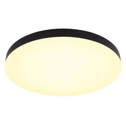 Globo - LED Stropné svietidlo LED/50W/230V 3000K/4000K/6500K pr. 50 cm čierna