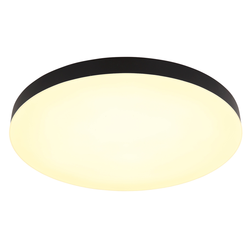 Globo - LED Stropné svietidlo LED/50W/230V 3000K/4000K/6500K pr. 50 cm čierna