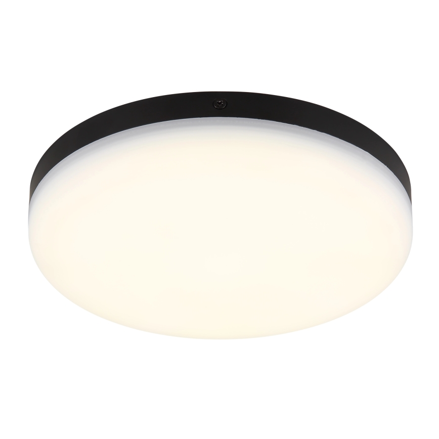 Globo - LED Stropné svietidlo LED/12W/230V 4000K pr. 22 cm čierna