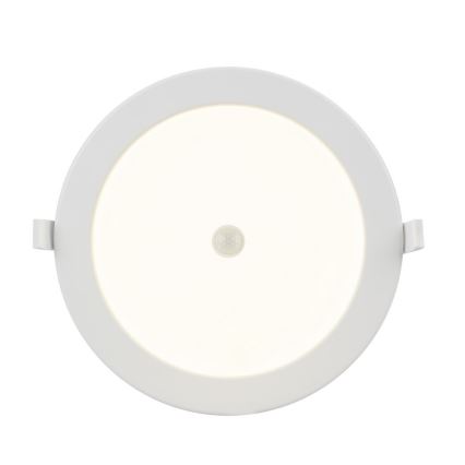 GLOBO 12392-18S - LED Kúpeľňové podhľadové svietidlo so senzorom POLLY 1xLED/18W