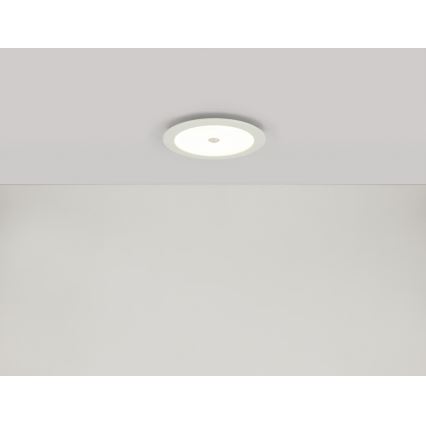 GLOBO 12392-18S - LED Kúpeľňové podhľadové svietidlo so senzorom POLLY 1xLED/18W