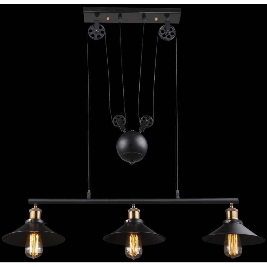 Globo - Luster na lanku 3xE27/60W/230V
