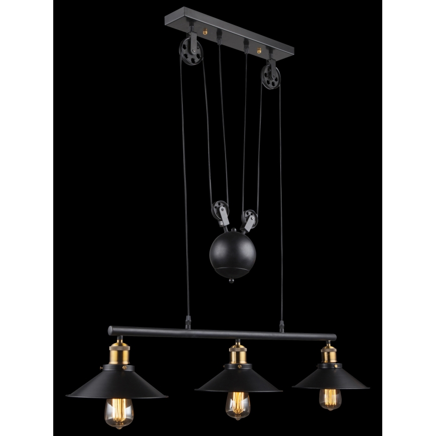 Globo - Luster na lanku 3xE27/60W/230V