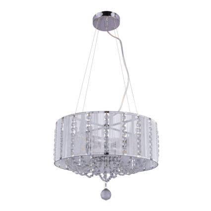 Globo - Krištáľový luster na lanku 4xE14/40W/230V