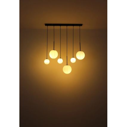 Globo - Luster na lanku 3xE27/9W/230V + 3xG9/5W