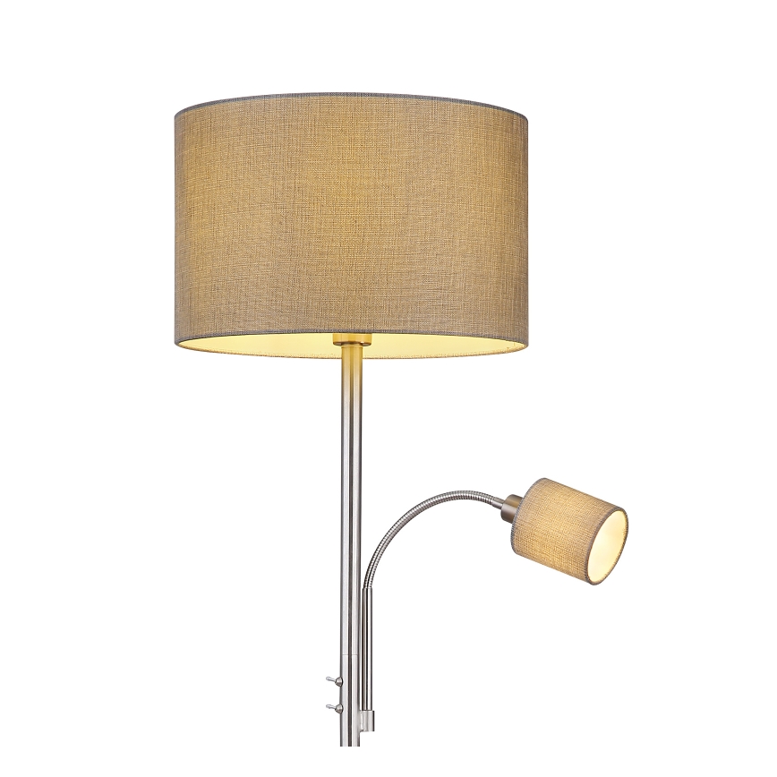 Globo - Stojacia lampa 1xE27/40W/230V + 1xE14/25W