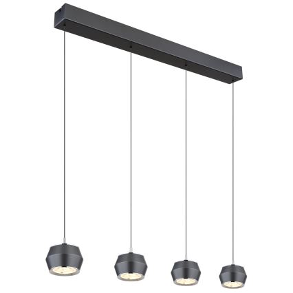 Globo - LED Luster na lanku 4xLED/6W/230V