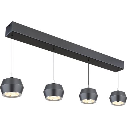 Globo - LED Luster na lanku 4xLED/6W/230V