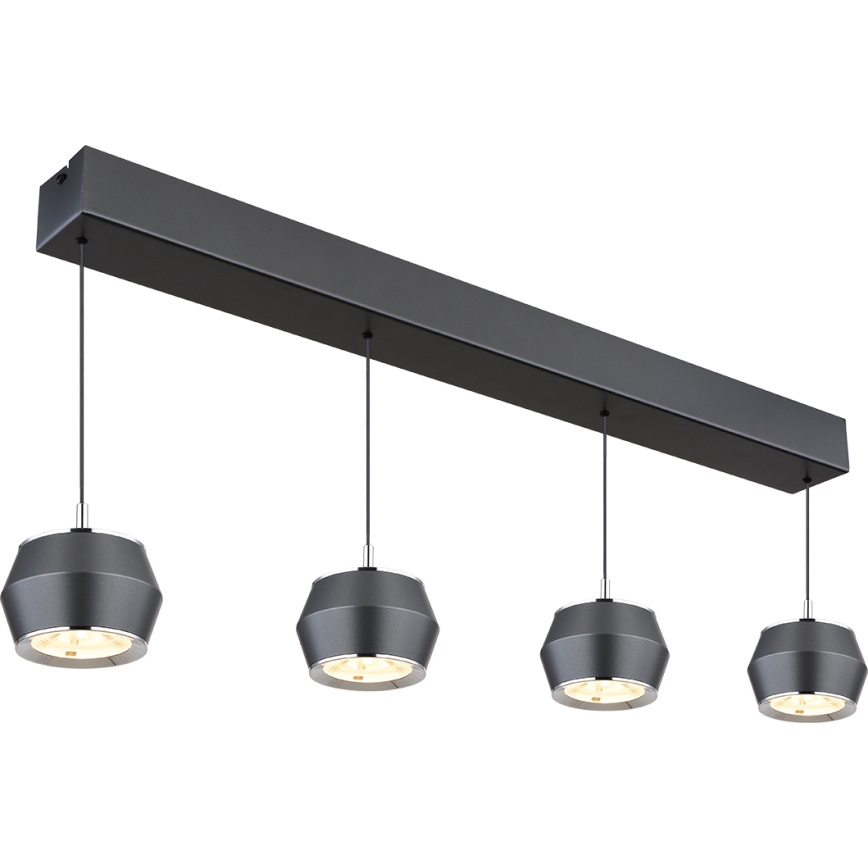 Globo - LED Luster na lanku 4xLED/6W/230V
