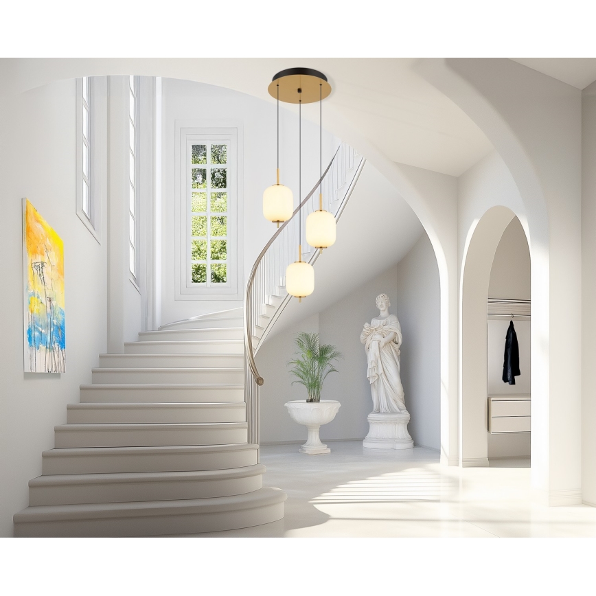 Globo - LED Luster na lanku LED/20W/230V