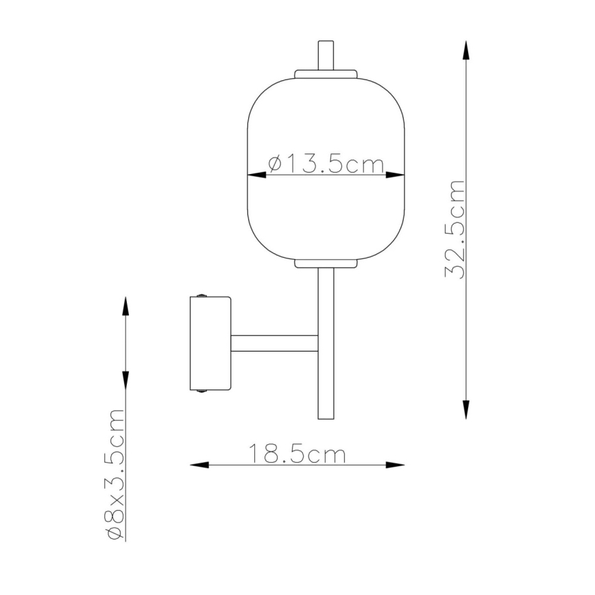 Globo - LED Nástenné svietidlo LED/7W/230V