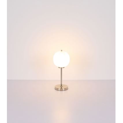 Globo - Stolná lampa 1xE14/40W/230V matný chróm