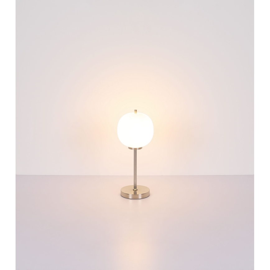 Globo - Stolná lampa 1xE14/40W/230V matný chróm