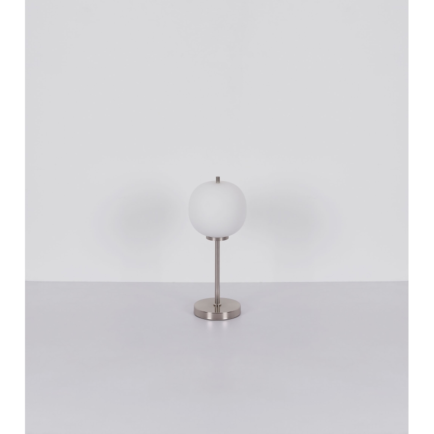 Globo - Stolná lampa 1xE14/40W/230V matný chróm