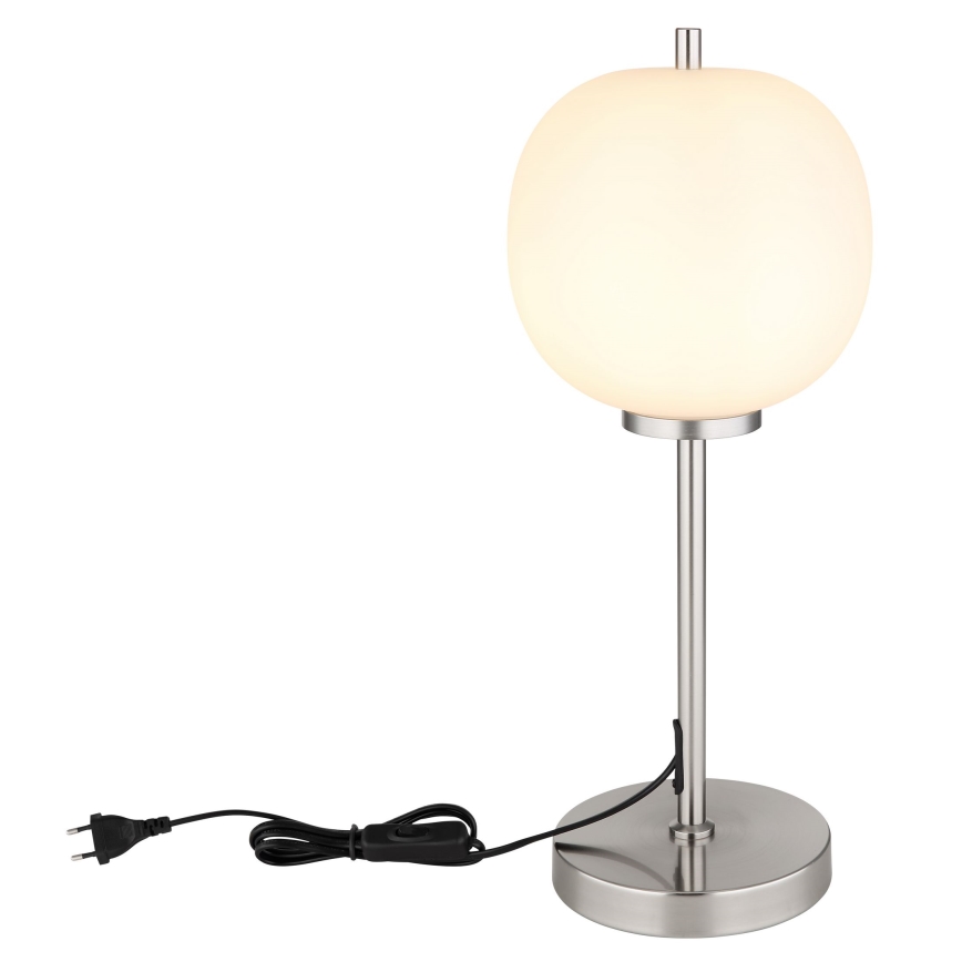 Globo - Stolná lampa 1xE14/40W/230V matný chróm