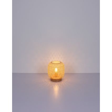 Globo - Stolná lampa 1xE27/60W/230V bambus
