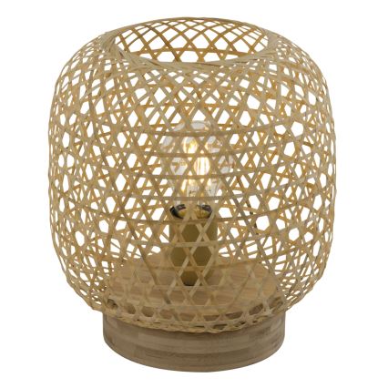 Globo - Stolná lampa 1xE27/60W/230V bambus