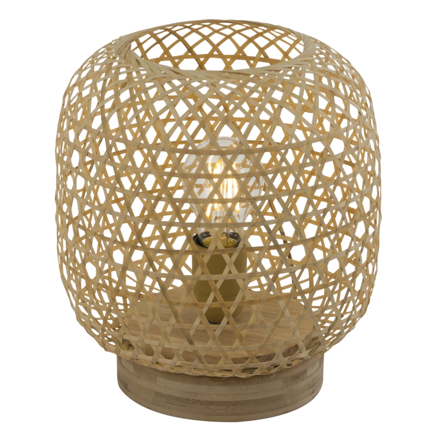 Globo - Stolná lampa 1xE27/60W/230V bambus