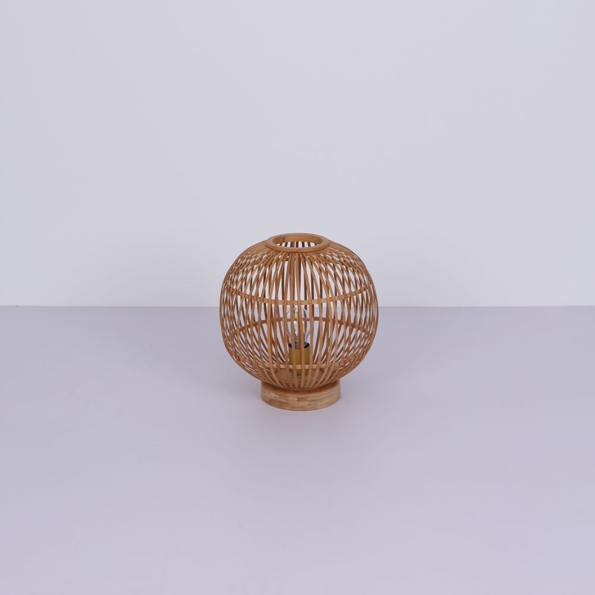 Globo - Stolná lampa 1xE27/60W230V bambus