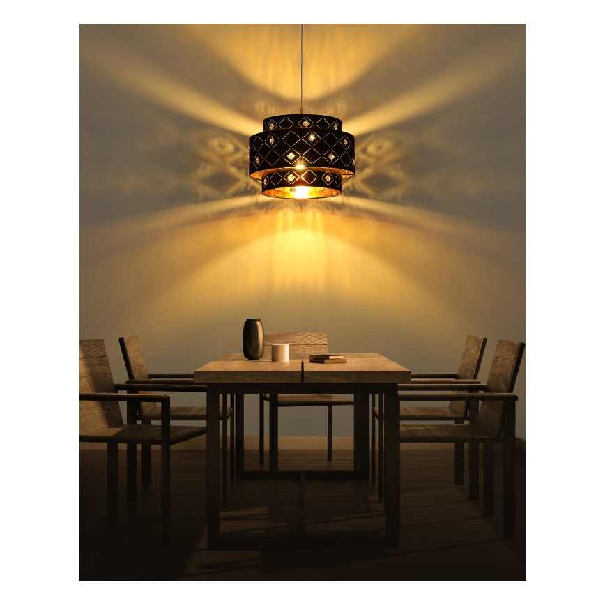 Globo 15448H1 - Luster na lanku ABBEY 1xE27/60W/230V