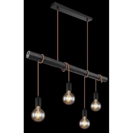 Globo 15459-4H - Luster na lanku LEO 4xE27/60W/230V