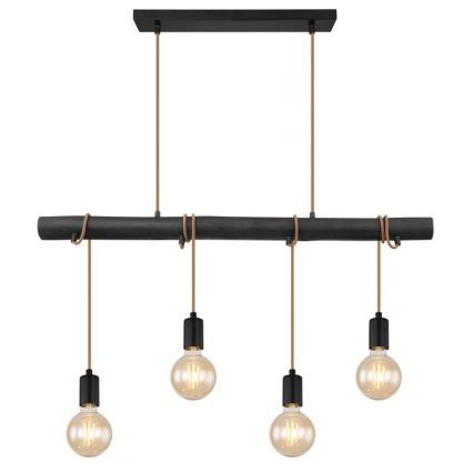 Globo 15459-4H - Luster na lanku LEO 4xE27/60W/230V