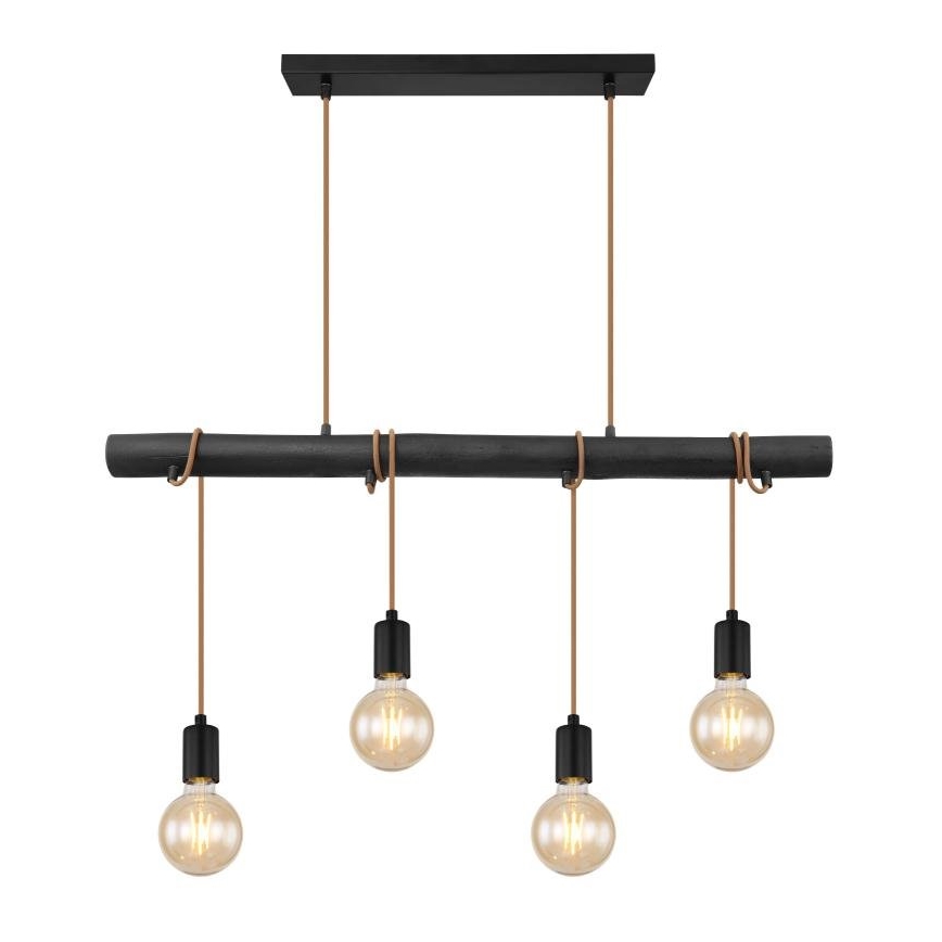 Globo 15459-4H - Luster na lanku LEO 4xE27/60W/230V